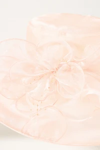 San Diego Hat Co. Organza Wide-Brim