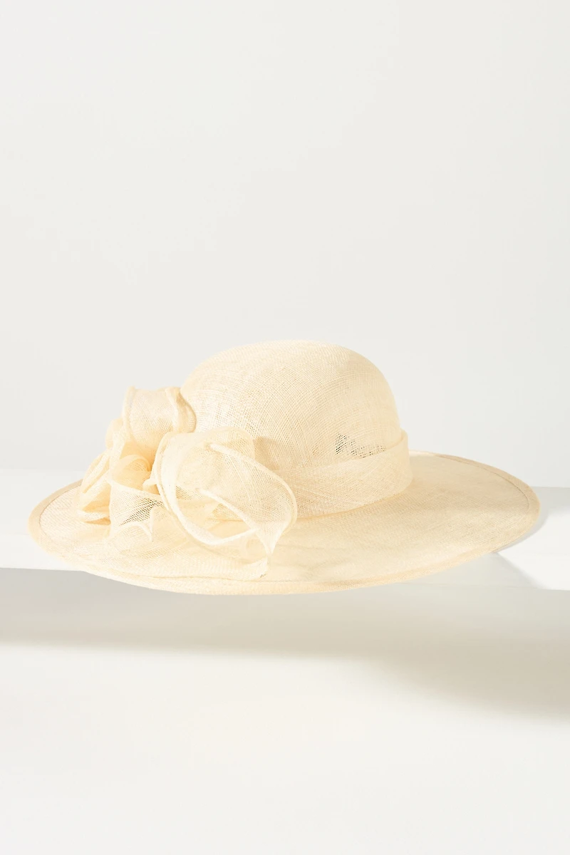 San Diego Hat Co. Sinamay Straw Wide-Brim Hat