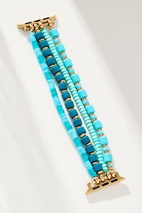 Posh Tech Emily Elastic Beaded Apple Watch Band