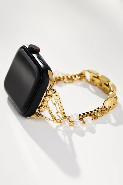 Posh Tech Cape Pearl Chain Apple Watch Band
