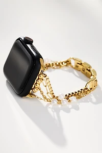 Posh Tech Cape Pearl Chain Apple Watch Band