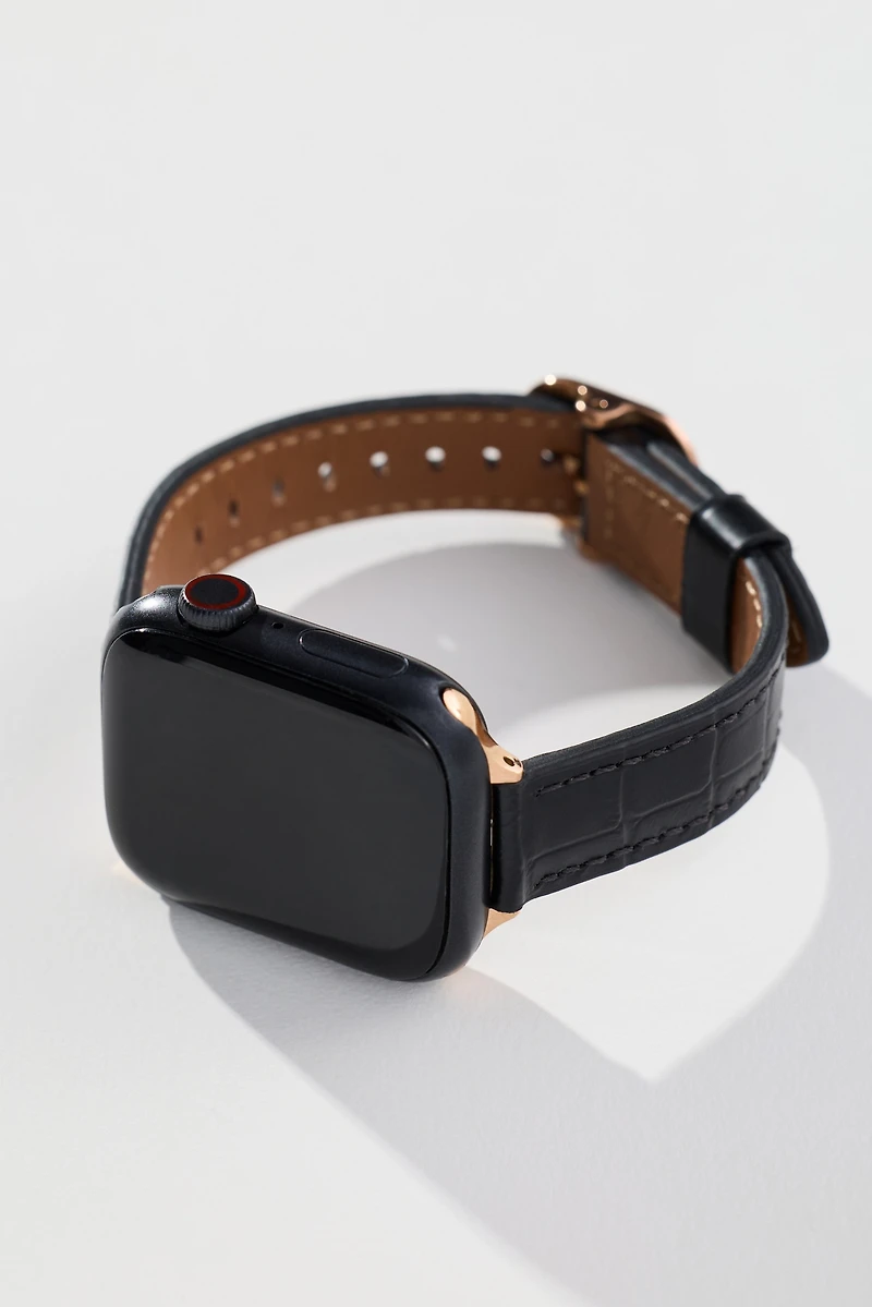 Posh Tech Carmen Leather Apple Watch Band