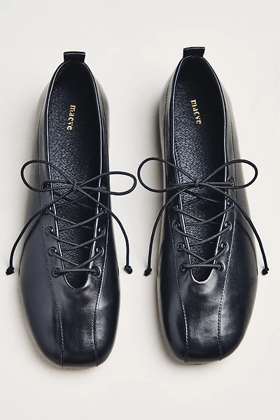 Maeve Lace-Up Ballet Flats