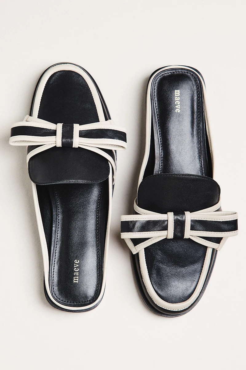 Maeve 3D Bow Loafer Slides