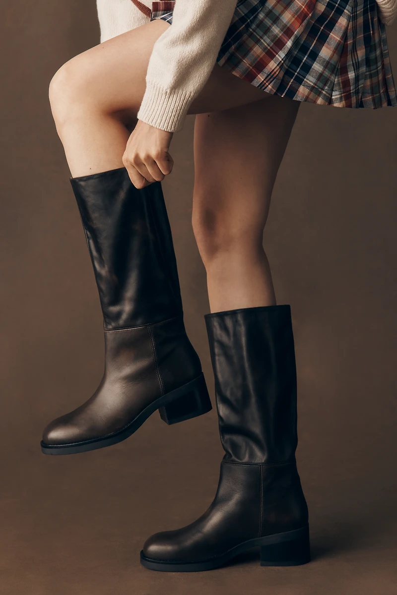 Maeve Mid-Calf Riding Boots