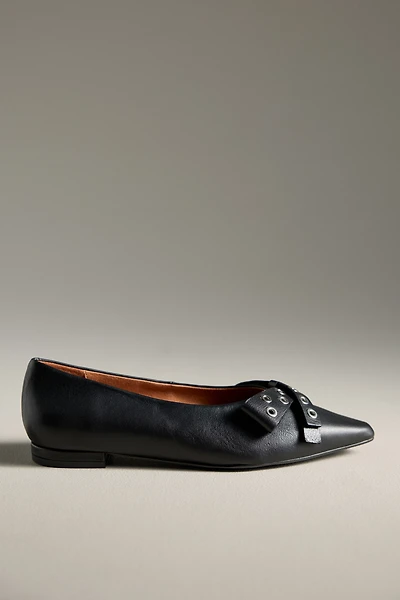 Maeve Grommet Bow Flats