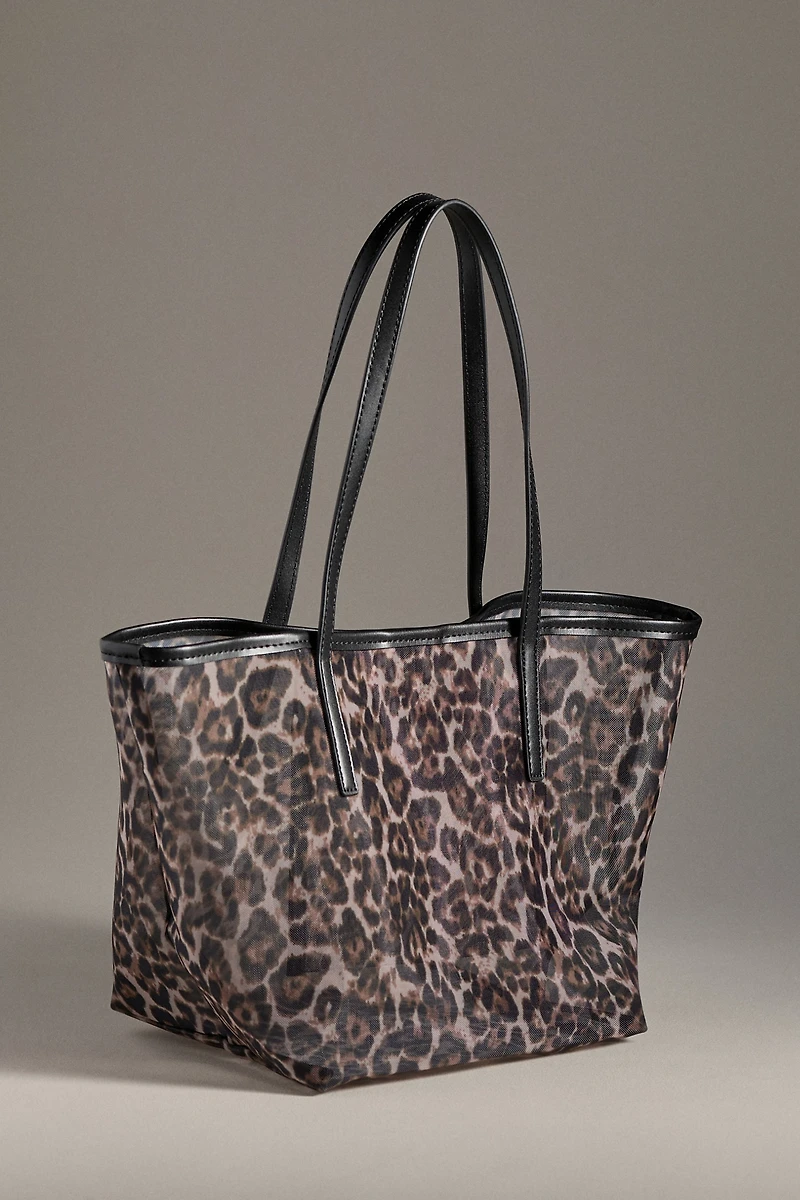 By Anthropologie Small Mesh Tote