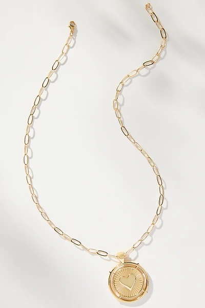 Jane Win El Corazon Love Pendant Necklace