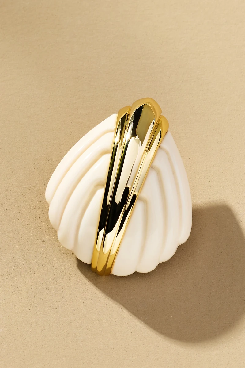 Ronny Kobo Aster Shell Post Earrings