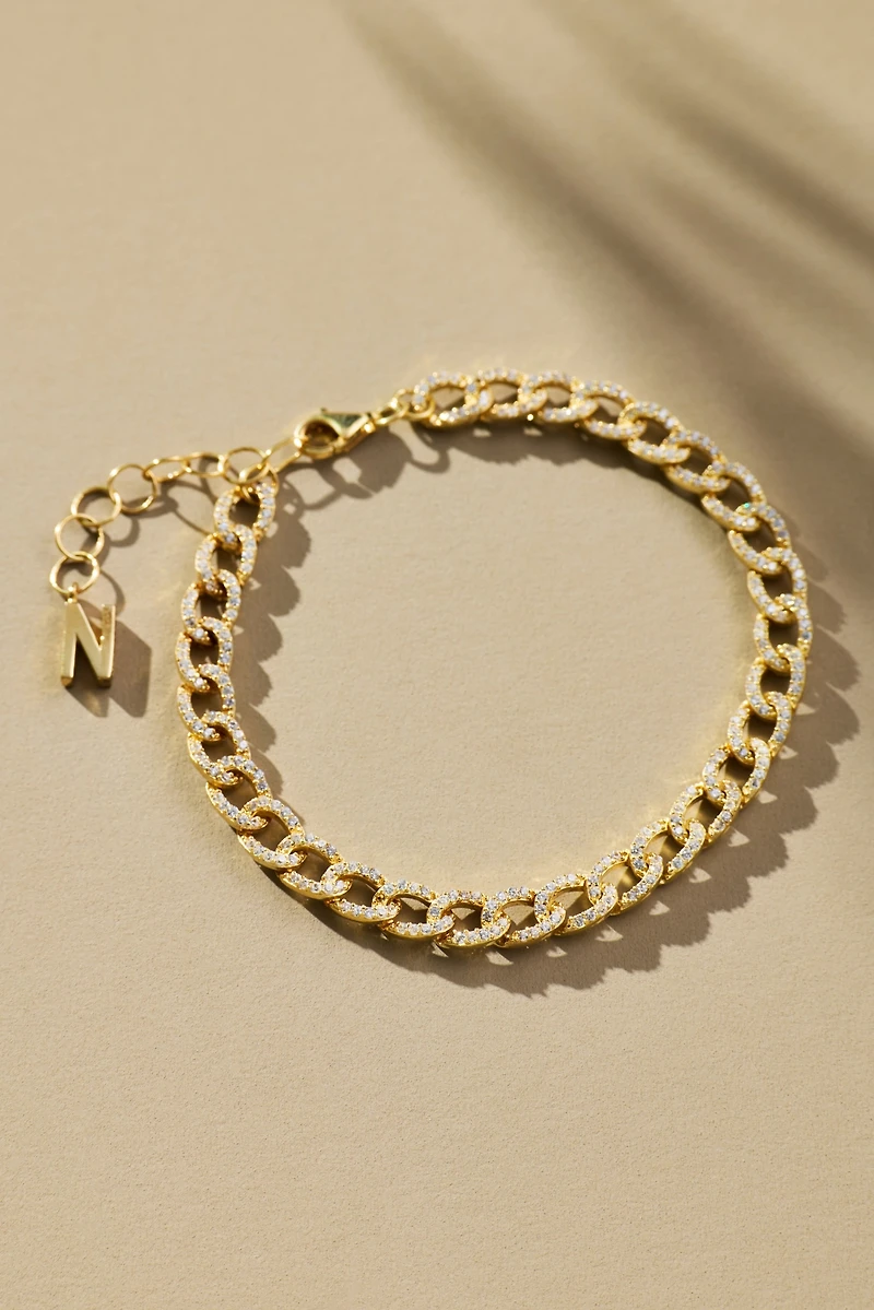 Nickho Rey Anastasia Crystal Chain Bracelet