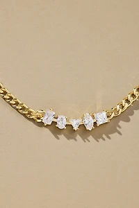 Nickho Rey Carrie Crystal Link Necklace