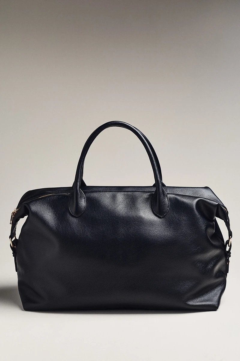 Aota Faux-Leather Weekender Bag