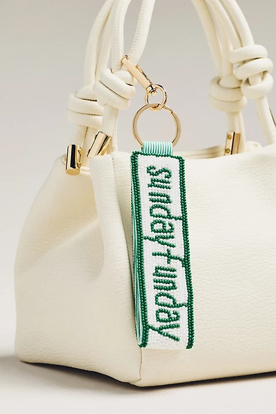 Beaded Game Day Bag Charm