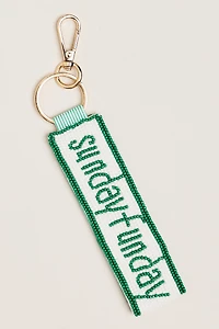 Beaded Game Day Bag Charm