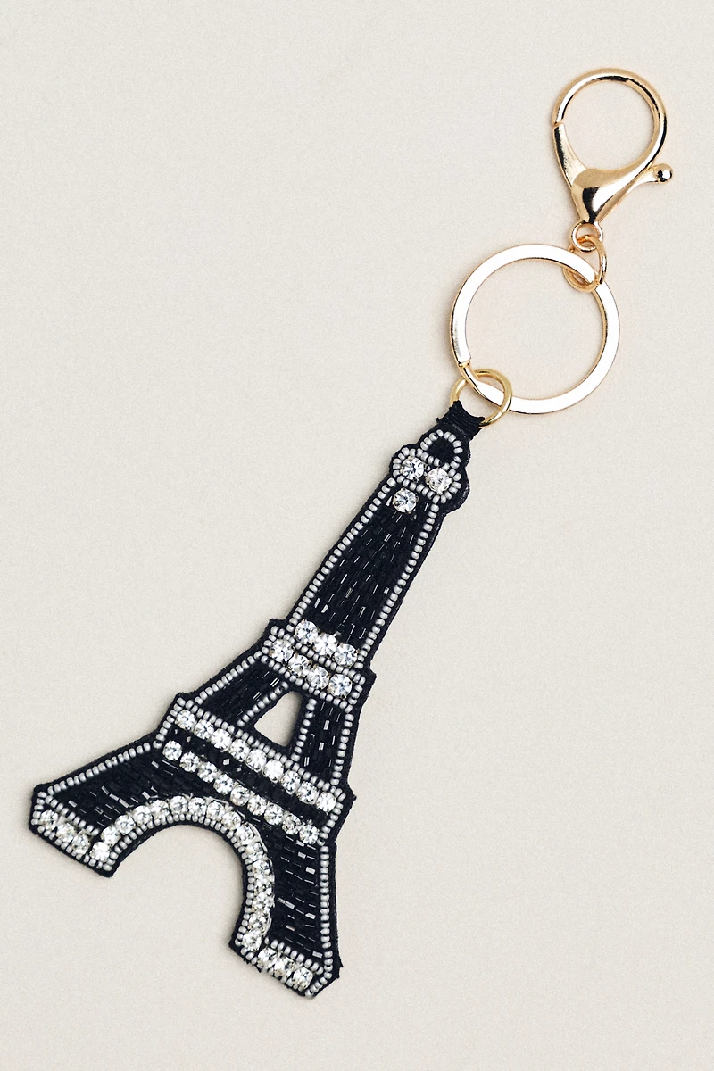 City Collection Beaded Bag Charm