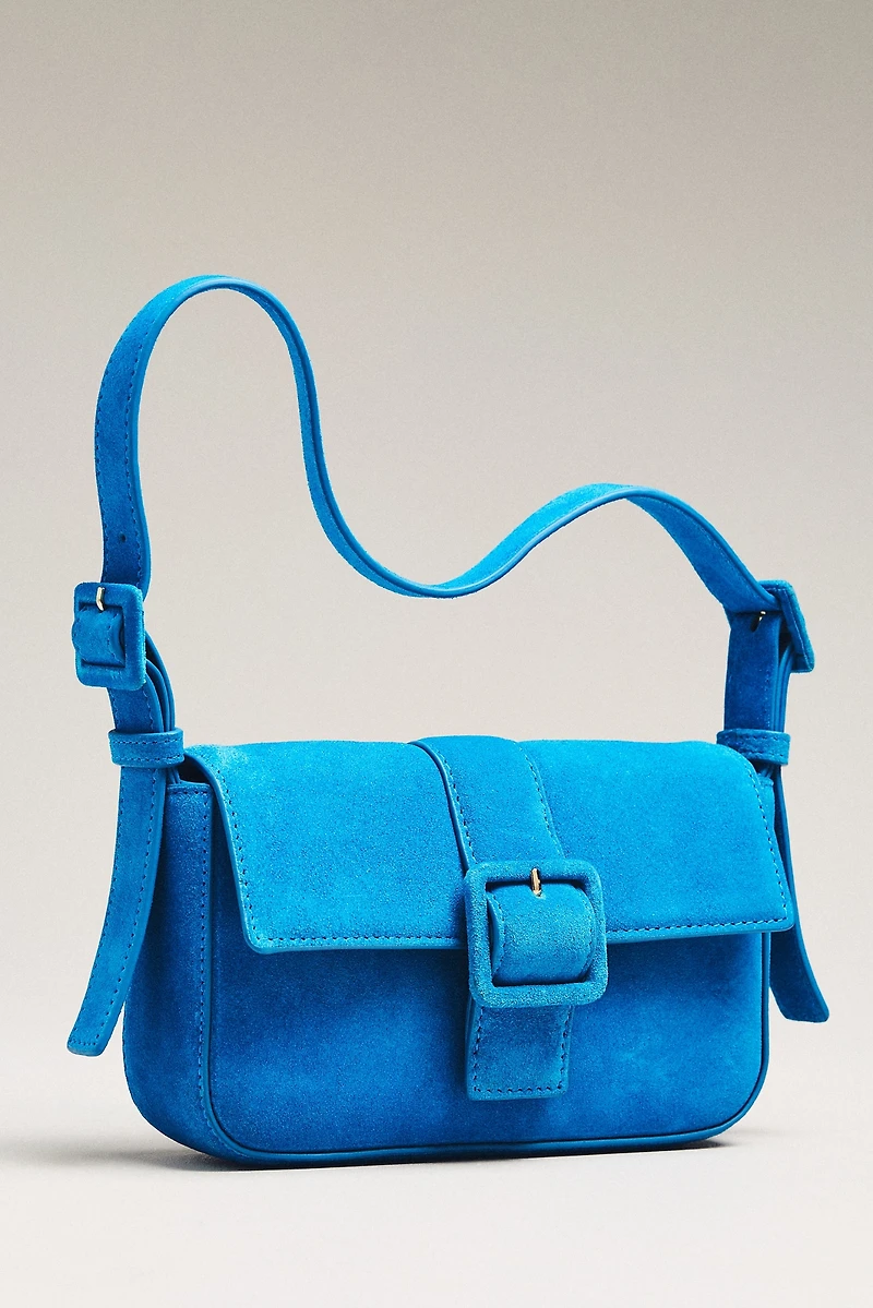 The Fiona Suede Buckle Bag