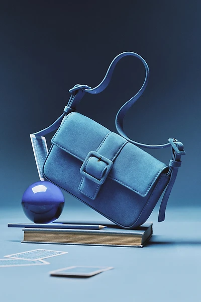 The Fiona Suede Buckle Bag