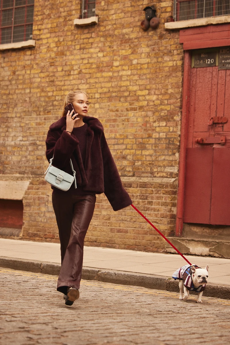 The Fiona Suede Buckle Bag