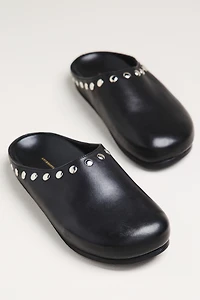 By Anthropologie Studded Clogs