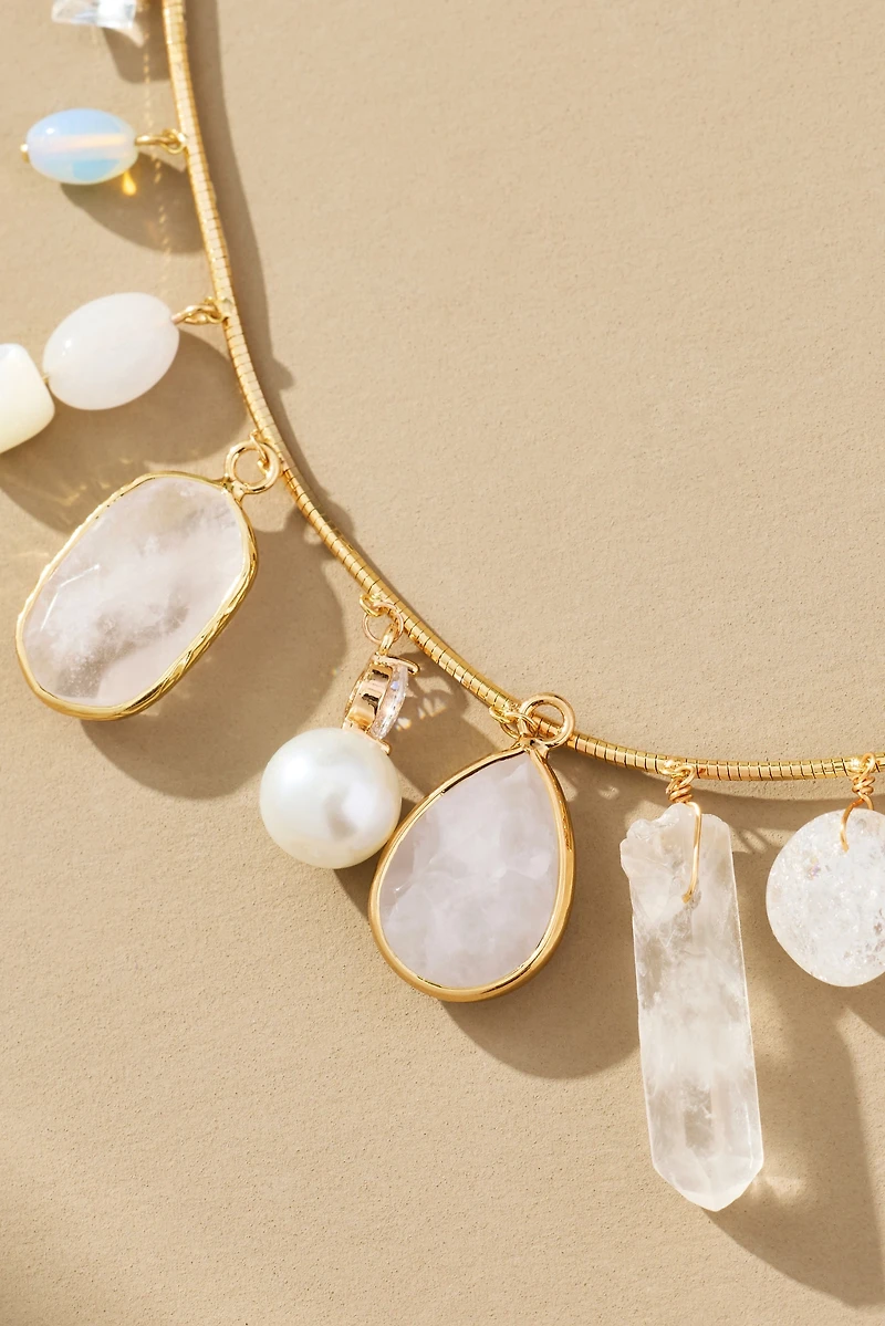 Large Rock Collar Necklace