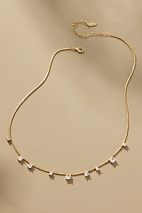 Colorful Crystal Short Necklace