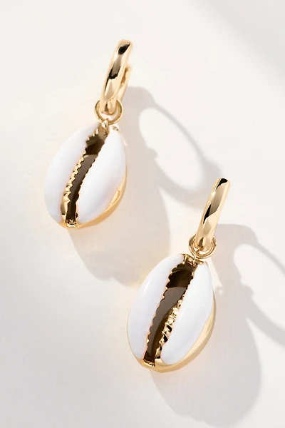 Icon Charm Huggie Hoop Earrings