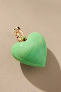 Icon Charm Huggie Hoop Earrings
