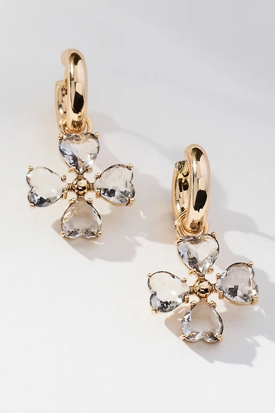 Icon Charm Huggie Hoop Earrings