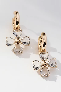 Icon Charm Huggie Hoop Earrings