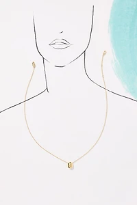 Ana Luisa Mini Pebble Pendant Necklace
