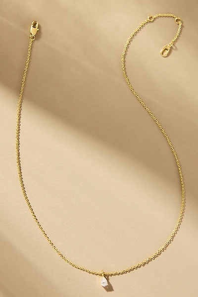 Ana Luisa Elise Delicate Solitaire Pendant Necklace