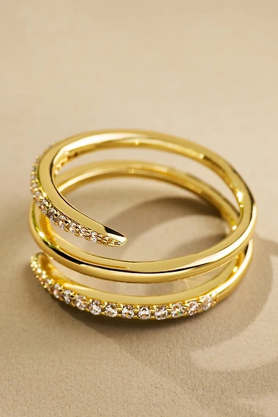 Ana Luisa Oren Triple Claw Ring