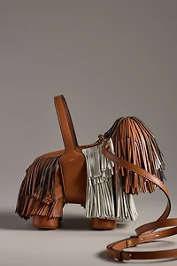 JW PEI Fringe Dog Shoulder Bag