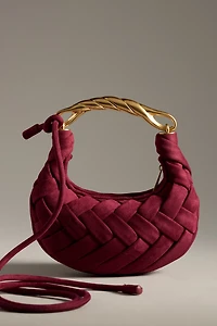 JW PEI Orla Woven Faux-Suede Handbag