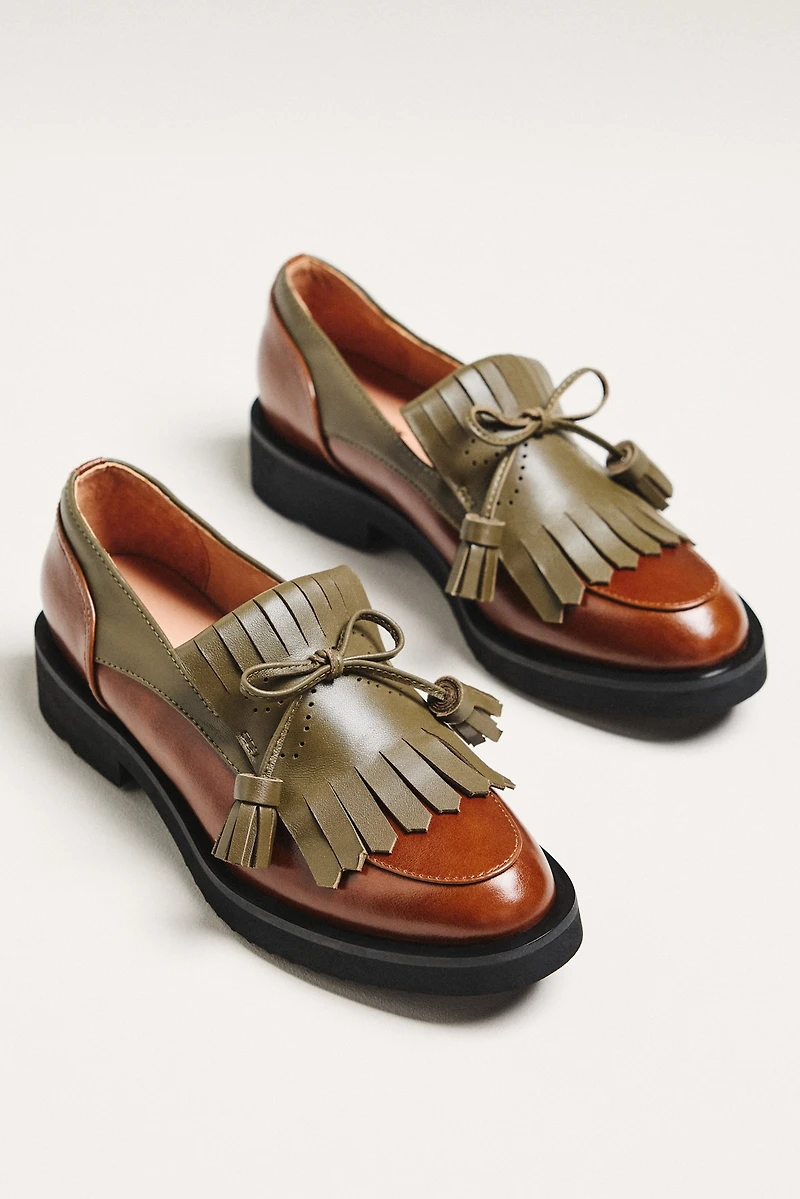 All Black Kitty Guy Loafers
