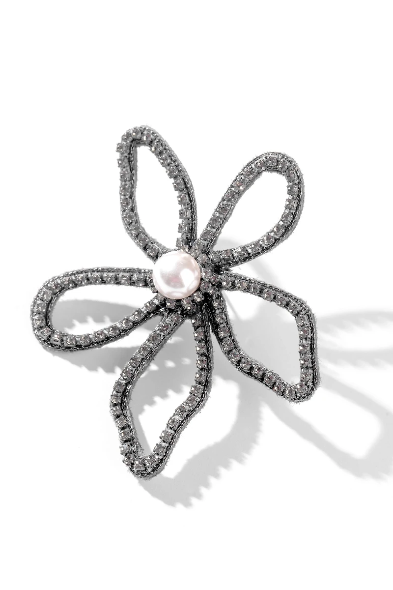 Deepa Gurnani Felicity Flower Post Earrings