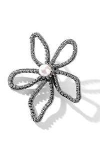 Deepa Gurnani Felicity Flower Post Earrings