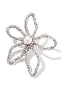 Deepa Gurnani Felicity Flower Post Earrings