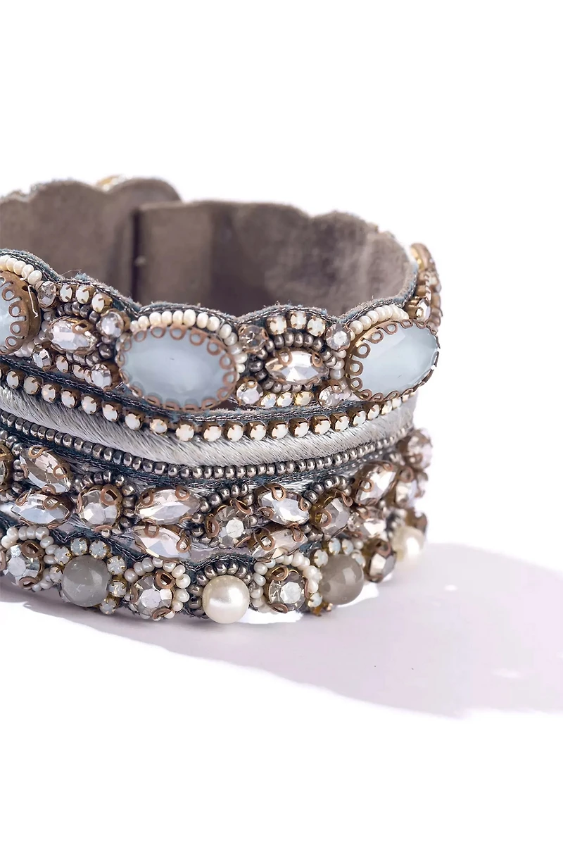 Deepa Gurnani Brixie Stone Bracelet