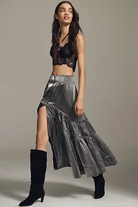 By Anthropologie Scrunched Suede Boots