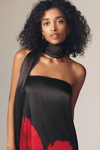 Sisters. Pearl Strapless Maxi Dress