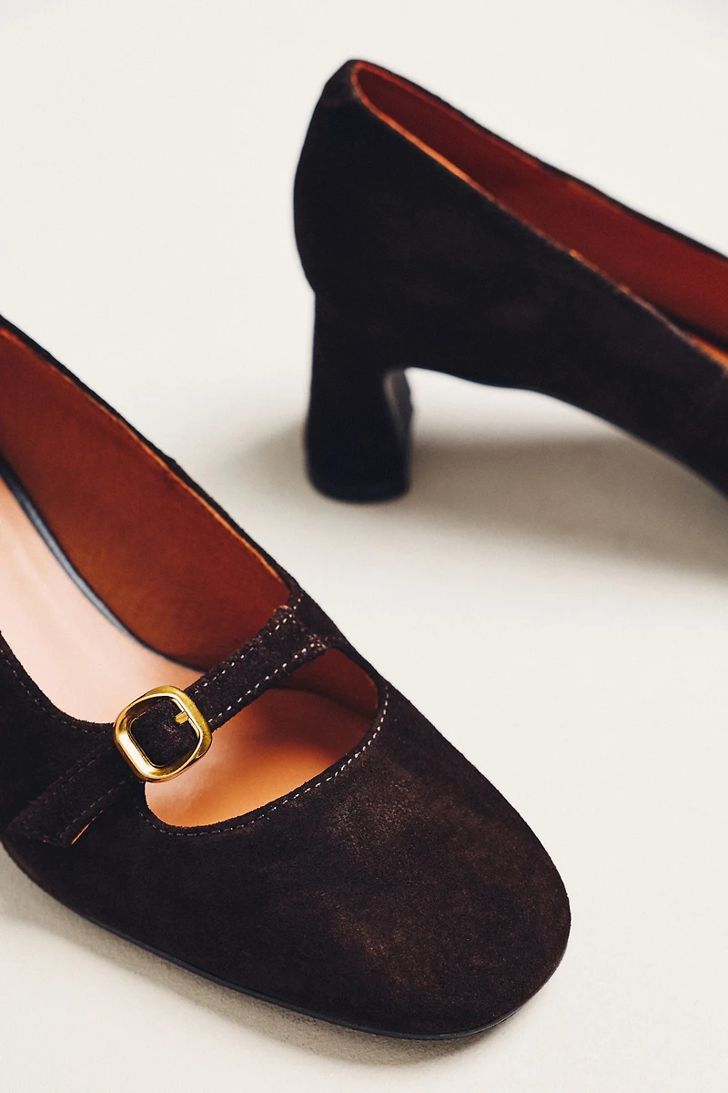 Maeve Mini Buckle Pumps