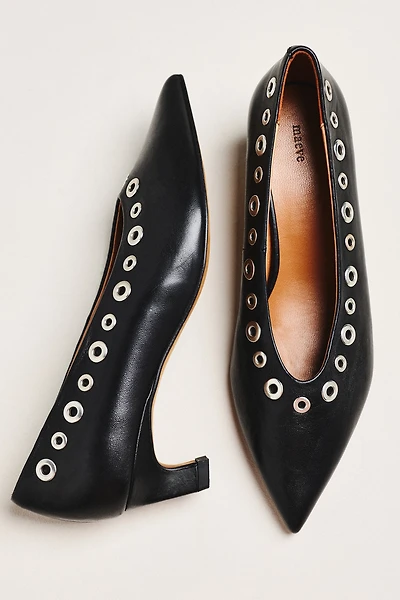 Maeve Grommet Kitten Heels