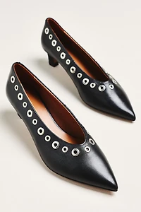 Maeve Grommet Kitten Heels