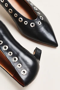 Maeve Grommet Kitten Heels