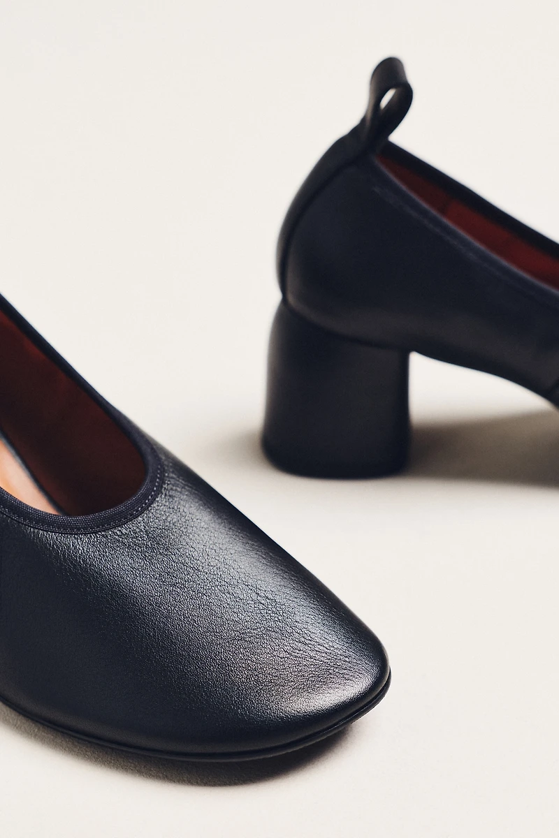 Glove Slingback Pumps