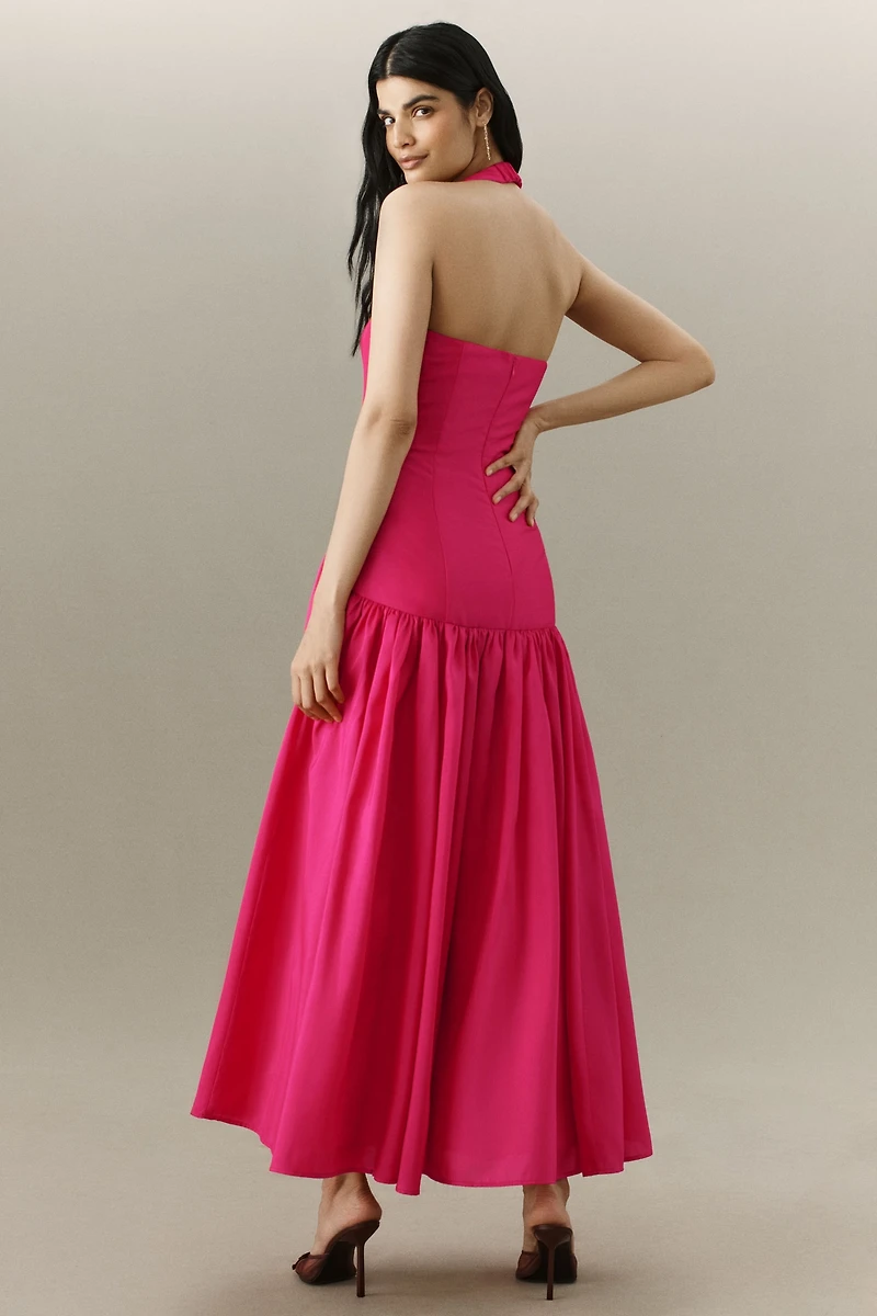 Hutch Chandler Drop-Waist Maxi Dress