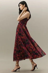 Hutch Joanna Sleeveless V-Neck A-Line Maxi Dress