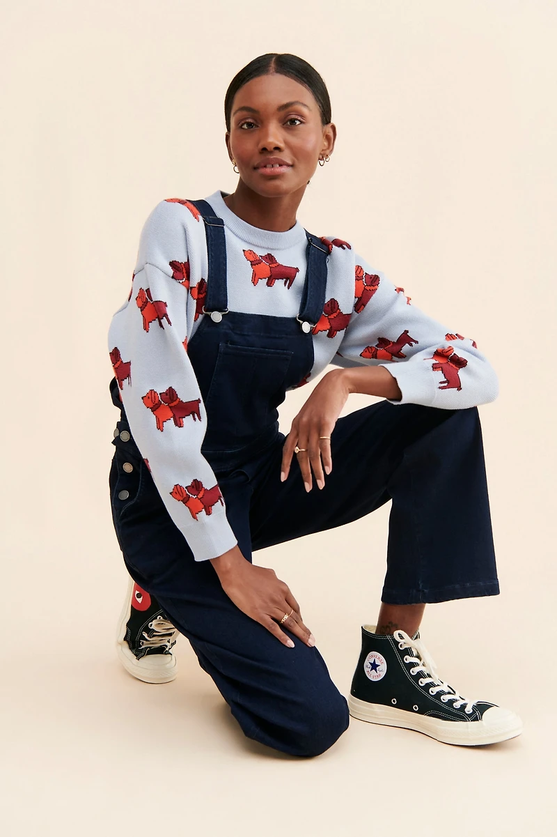 Universal Standard Casey Classic Denim Overalls