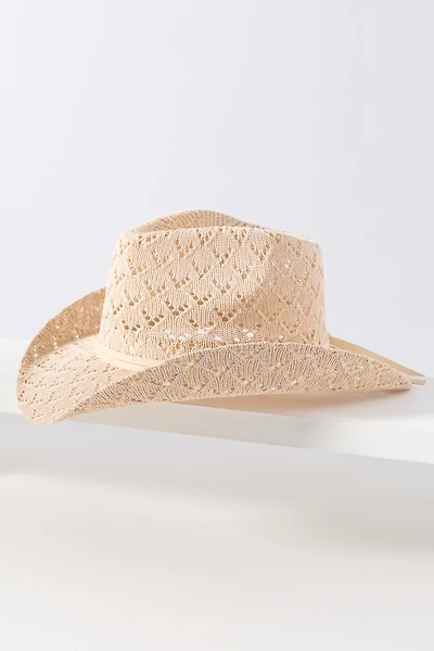 Cheveux Corp. Crochet Belted Rancher